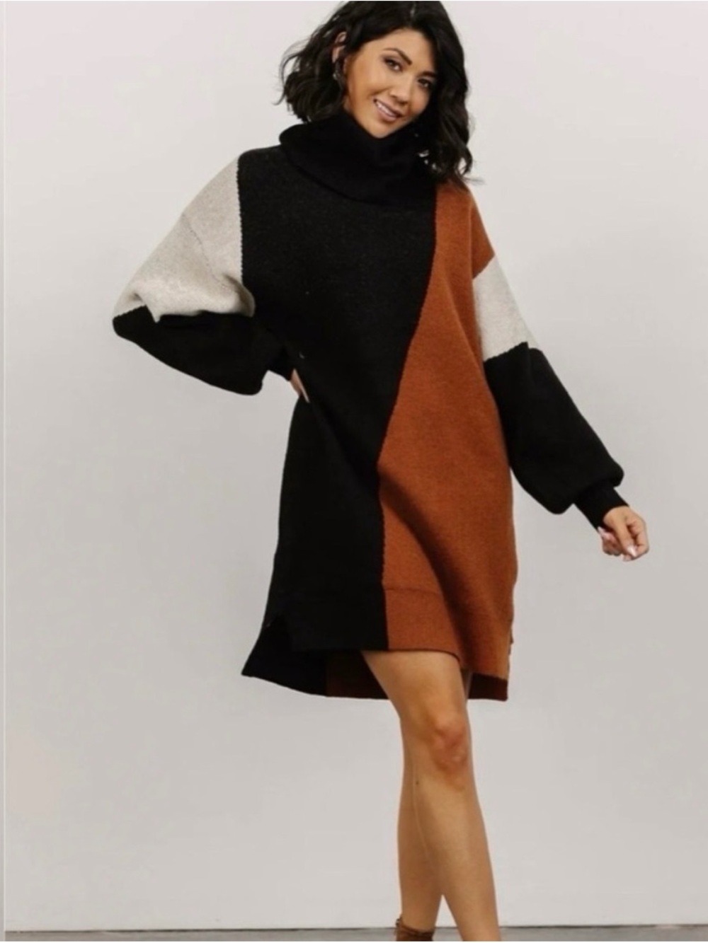 ✨ Baltic Born Diego Colorblock Sweater Dress ✨